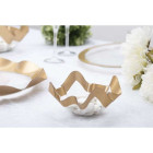 Contenitore in PET ORO - Ciotola COPPA in plastica - per confetti, marshmallow