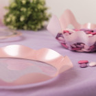 Contenitore in PET ROSA - Ciotola COPPA in plastica - per confetti, marshmallow