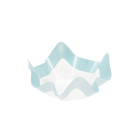 Contenitore in PET CELESTE - Ciotola COPPA in plastica-per confetti, marshmallow