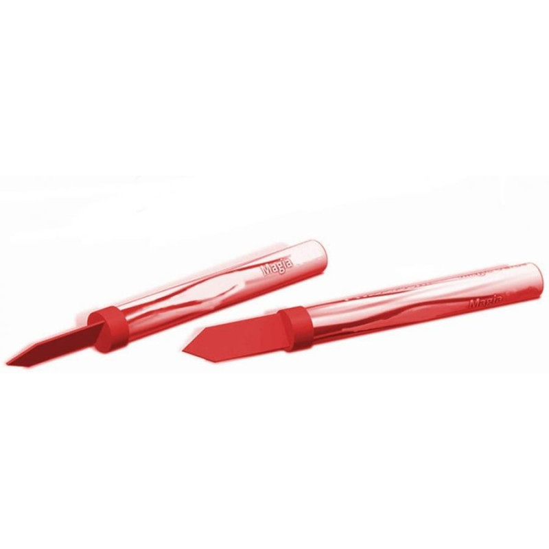 1 Candela Luminosa Fontana Fiaccola ROSSA Magic Flambè fiamma colorata compleanno