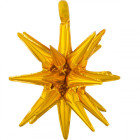 1 Pallone PALLONCINO in foil MYLAR multi MAGIC STAR stella 45X50 cm