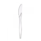 10 Coltelli in plastica Trasparente riutilizzabili