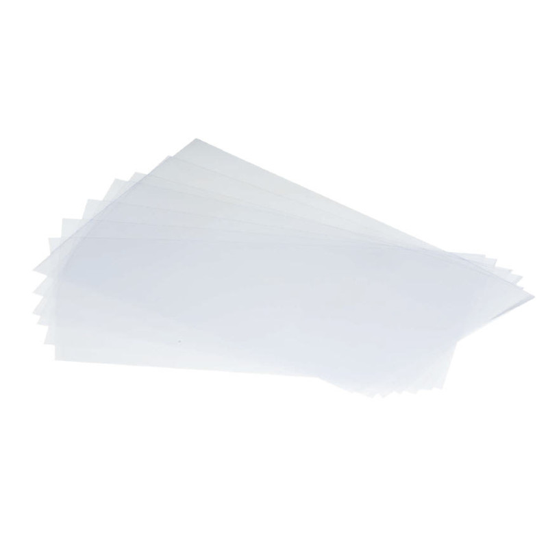 10 Foglio in PVC per preparazioni alimentari 30X40cm