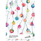 2 Fogli Carta da REGALO NATALIZZIA Instawrap "Colorful Baubles" - 50x70cm