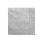 20 Tovaglioli  in carta monouso ARGENTO 40x40cm - 3 veli