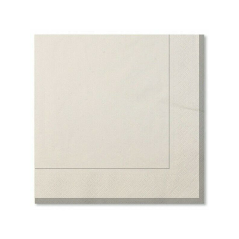 20 Tovaglioli ARGENTO in carta - CLASSIC SILVER - addobbo decoro tavola