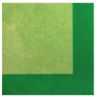 20 TOVAGLIOLI in carta - Bicolor VERDE - addobbo decoro tavola