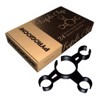 24 Triple CLIP gancio per Bottiglia Spumante per 3 Candele e Fiaccole