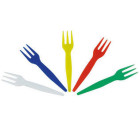 50 Forchette FORCHETTINE 3 punte in plastica