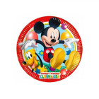 8 Piatti TOPOLINO Ø23cm - addobbo decoro tavolo torta - festa per bambini
