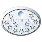 1 BASE ORO PER NUMERI IN PLASTICA