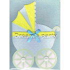 BIGLIETTO CARROZZINO CELESTE