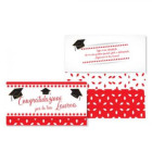 Biglietto Pochet d'auguri augurale di Laurea con TOCCO per Laureato o Laureata