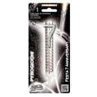 Candela Fiaccola Numero 7 Argento Glitter Fontana da interno Magic Flambè