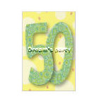 CIALDA 50 ANNI "B" 20X30 CM