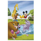 CIALDA rettangolare in ostia Mickey mouse & Co - per torte e dolci