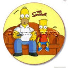 CIALDA SIMPSONS SU DIVANO DIAMETRO 21 CM