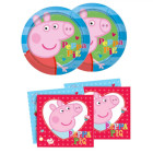 Coordinato tavola Peppa Pig e George - feste party bambini piatti bicchieri tovaglioli