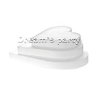 CUORE POLISTIROLO CM 15X7,5H