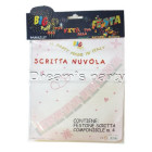 FESTONE BATTESIMO ROSA ESTENSIBILE 4 MT