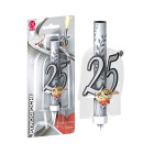 Fiaccola 25° ANNIVERSARIO - Candela Luminosa Fontana Magic Flambè torta e dolci