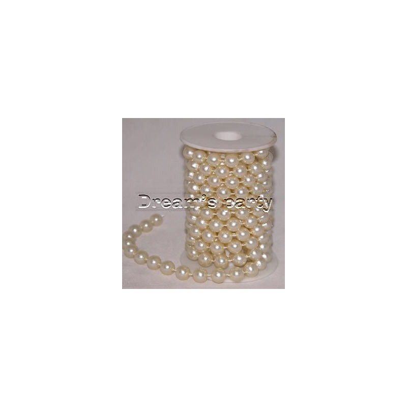 FILO PERLE 10MM X 3MT COLOR PERLA