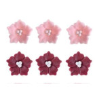 Fiore phlox in ZUCCHERO - decorazione torte e dolci - 1 Pezzo Casuale