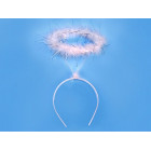 Frontino aureola bianche - Travaestimento angelo carnevale, feste e party