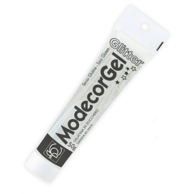 GELATINA alimentare NEUTRA - Tubetto 50g gel trasparente per cialde ostie torta