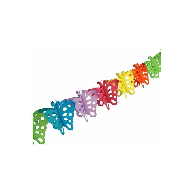 Ghirlanda Festone FARFALLE - 3mt