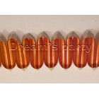 Nastro per torte GIROTORTA da Pasticceria - TRICOLOR rosso arancio crema - 1 mt