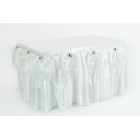 Gonna GONNELLONE coprigambe per TAVOLO MATRIMONIO - girotavola in tessuto