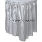 GONNELLINA COPRIGAMBA ARGENTO CM 426X73H