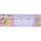 INVITO BLOCCHETTO 7 NANI PZ 20 CM 22X6,5