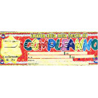 INVITO BUON COMPLEANNO TORTA PZ 20 22,5X7CM