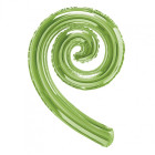 KURLY SPIRLY GREEN - in mylar 43x26,5cm - 1 pezzo