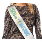 La FASCIA 50 ANNI sempre al MASSIMO - idea scherzo gadget