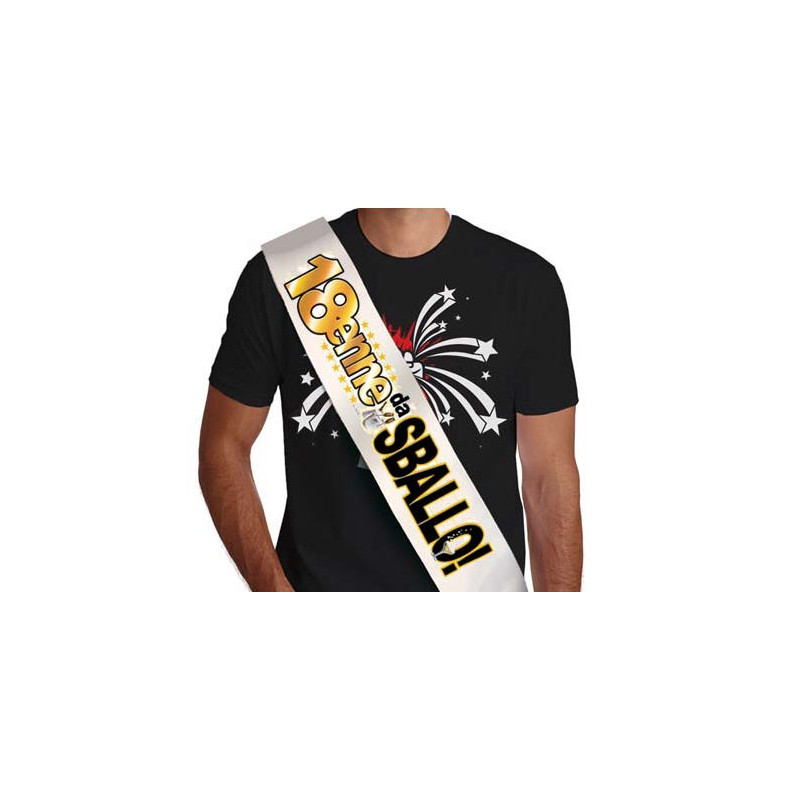 La FASCIA del SUPER 18 ENNE - gadget per il compleanno di 18 ANNI, neo maggiorenne