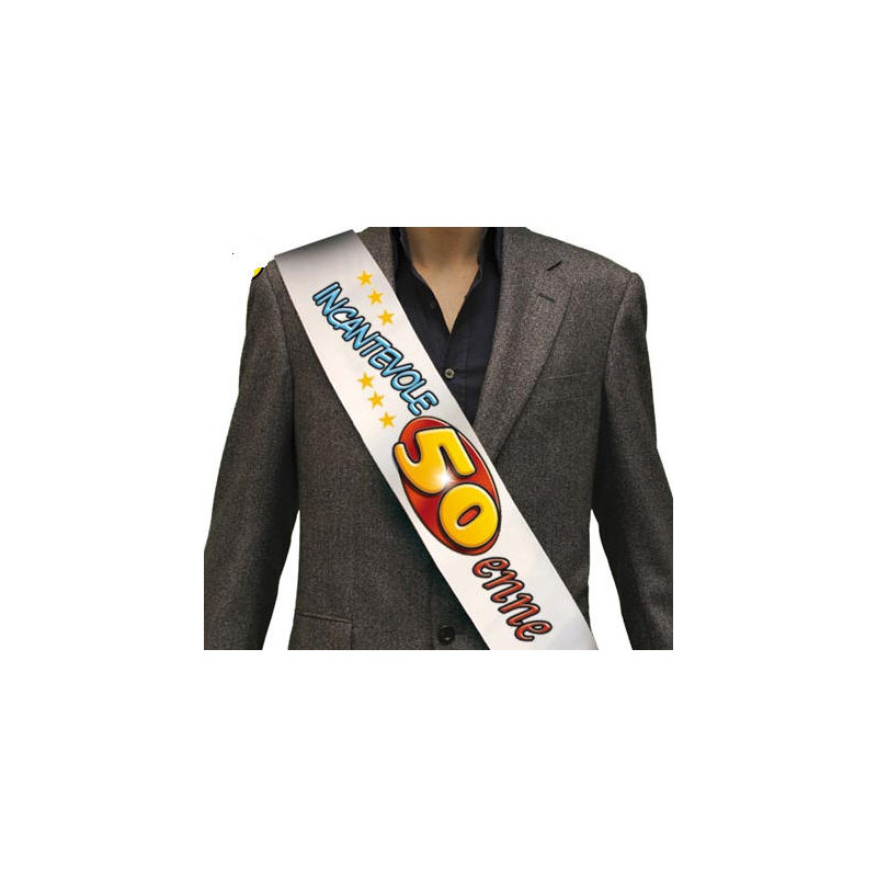 La FASCIA del INCANTEVOLE 50 ENNE - gadget per il compleanno di 50 ANNI