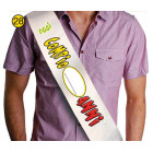 La FASCIA personalizzabile - OGGI COMPIO ... ANNI - per il festeggiato e il suo compleanno