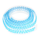 Nastro girotorta con STRASS AZZURRO per bordi - ideale per torte e dolci - 90cm