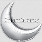 Pallone PALLONCINO in foil Mylar LUNA BLU 91 CM- addobbo - FORNITO SGONFIO