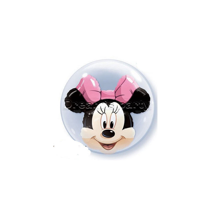 PALLONE MINNIE DOUBLE BUBBLES