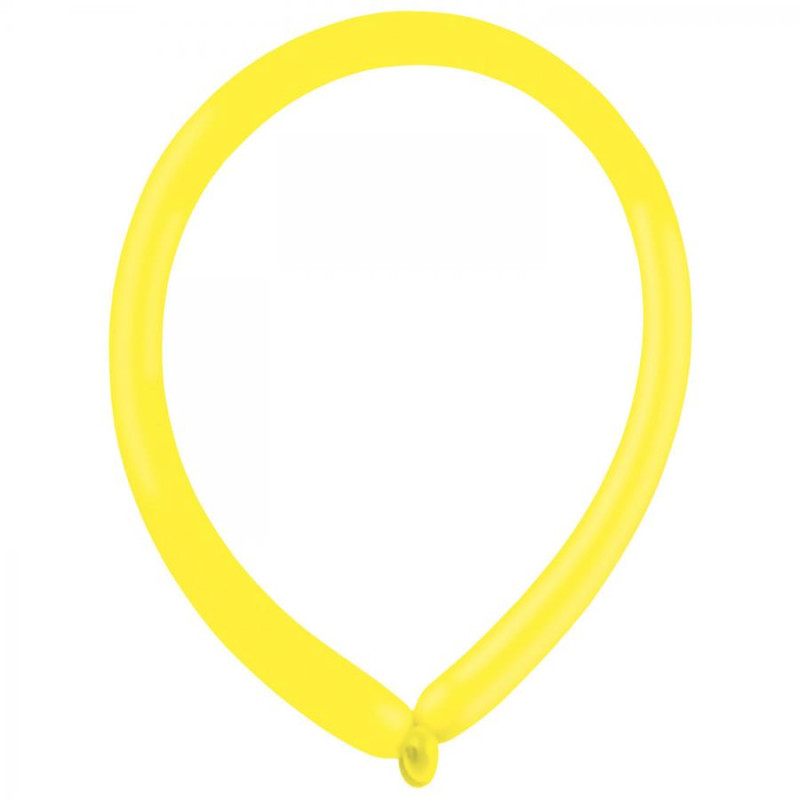 Pallone MODELLABILE E160 114 cm / 45 " giallo 100pz
