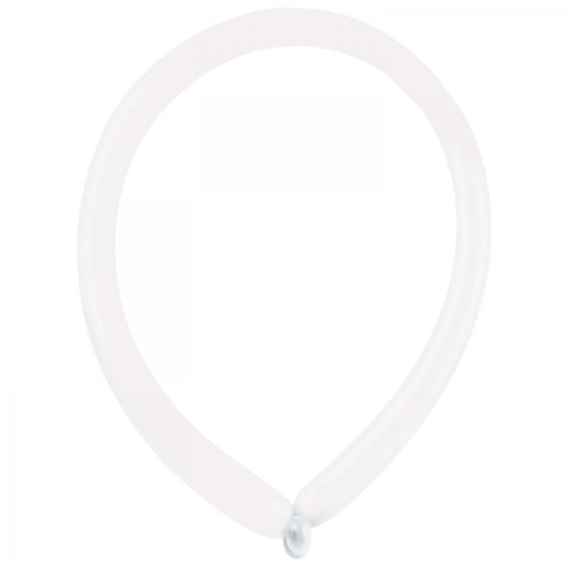 Pallone MODELLABILE E160 114 cm / 45 " trasparente Crystal Clear 100pz