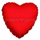 PALLONE MYLAR CUORE ROSSO 45CM
