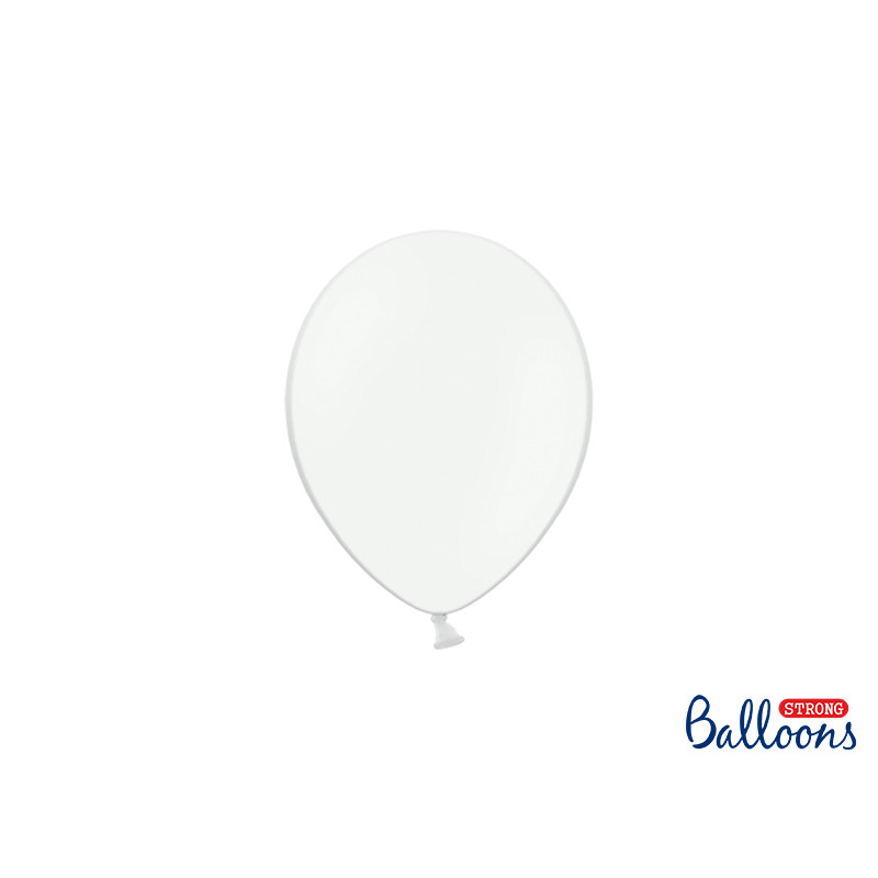 Pallone palloncini palloncino palloni 5" Bianco -100 PZ - Ø12cm