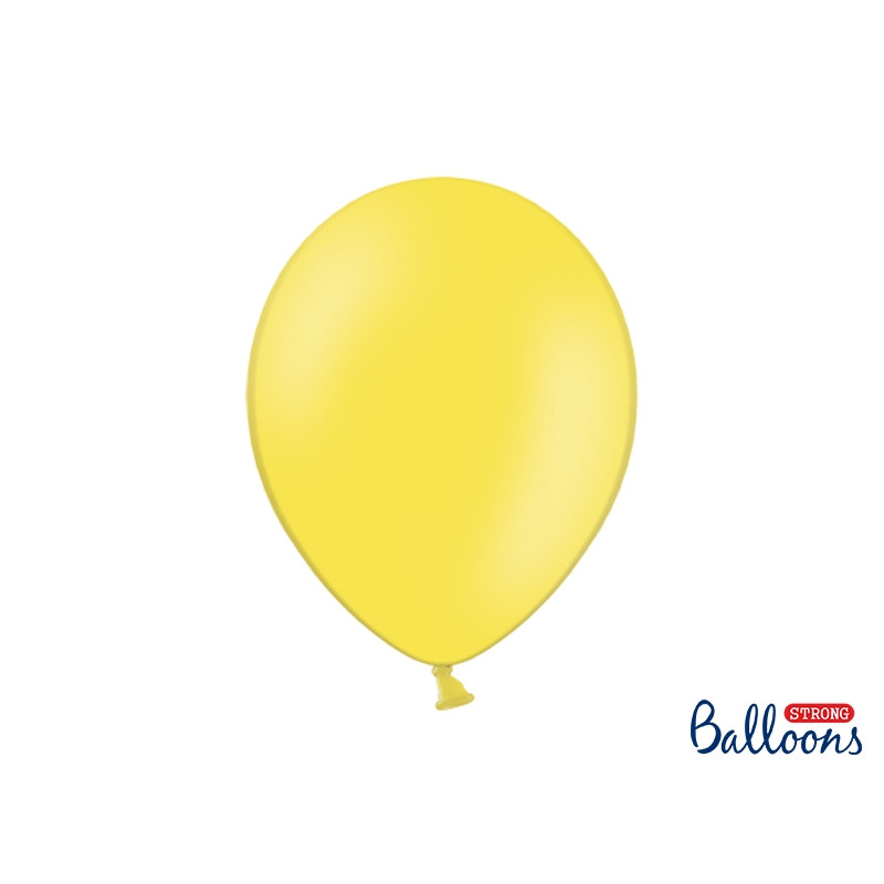 Pallone palloncini palloncino palloni 5" giallo - 100 pezzi - Ø12cm