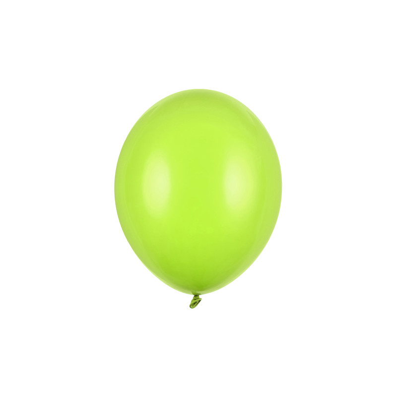 Pallone palloncini palloncino palloni VERDE LIME -100 PZ - Ø27cm