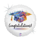 Pallone PALLONCINO Laurea 46 cm - gonfiabile ad aria o elio - fornito sgonfio